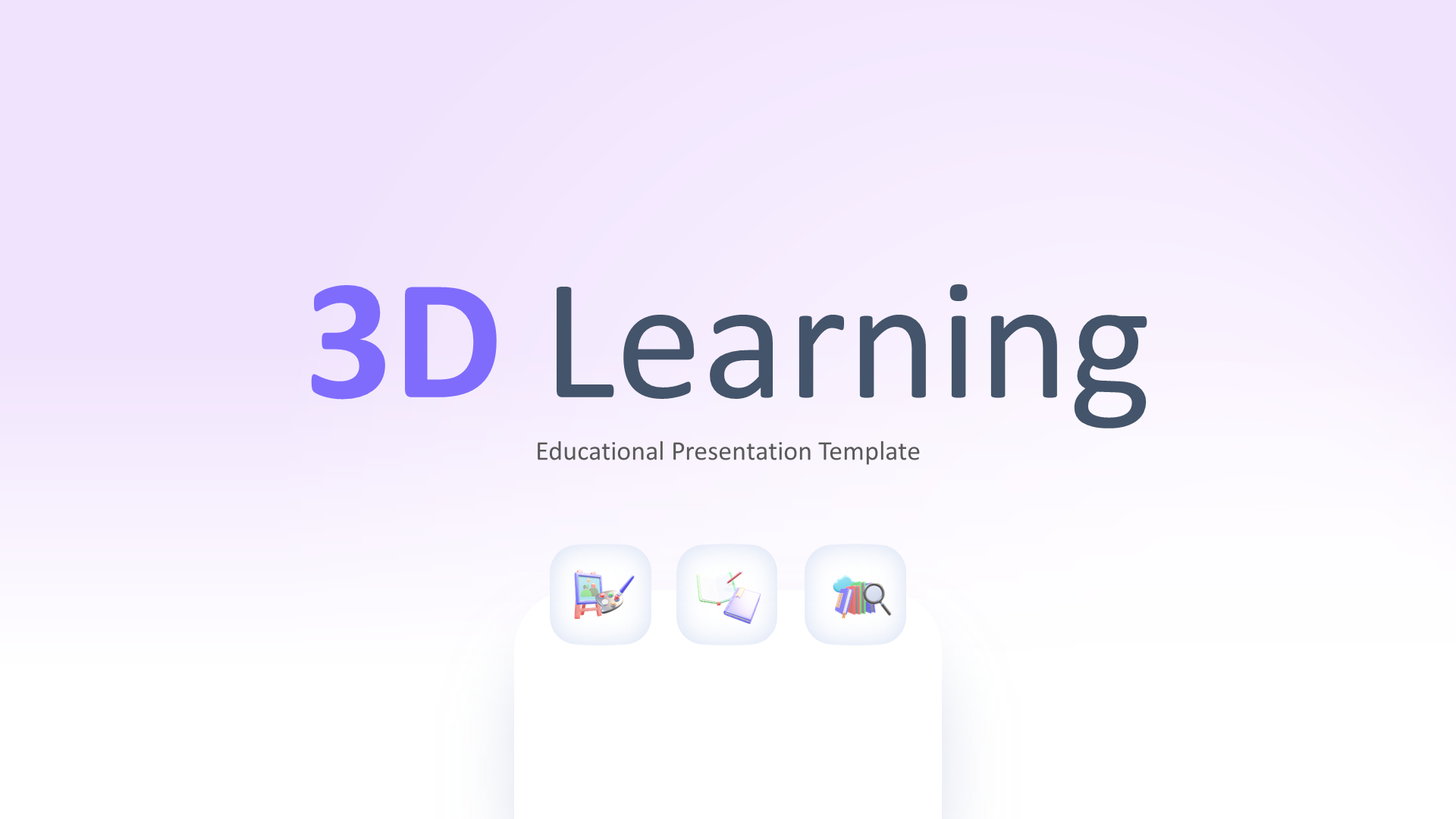 3D Learning Light slide 1
